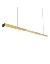 Maxlight Pendant Lamp Trio 1 Brushed Gold P0475D