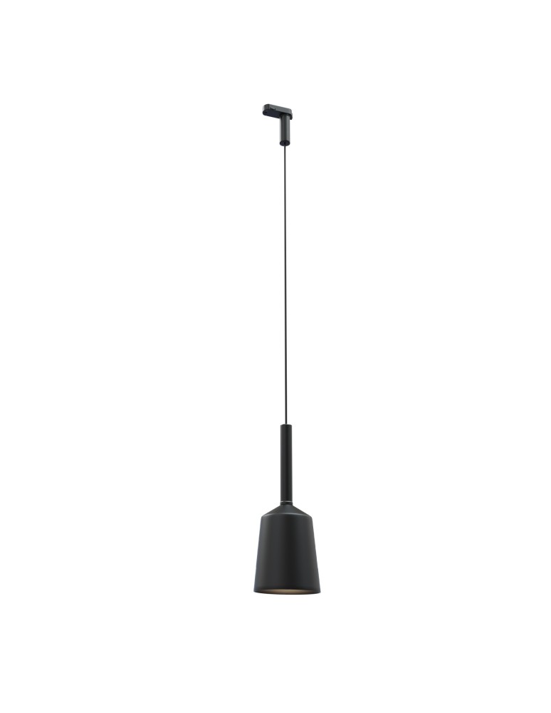 Lamps for 3-phase busbars - Maxlight Tulipe Busbar Lamp Black S0018 - product kolory-swiatla.pl 2