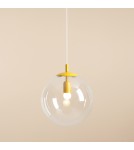 Yellow pendant lamps - Aldex Globe Mustard Pendant Lamp 1 x max 15W LED (562G14) - product 2