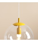 Yellow pendant lamps - Aldex Globe Mustard Pendant Lamp 1 x max 15W LED (562G14) - product 3