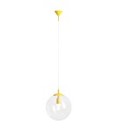 Yellow pendant lamps - Aldex Globe Mustard Pendant Lamp 1 x max 15W LED (562G14) - product 1