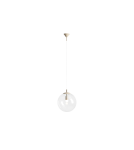 Beige pendant lamps - Aldex Pendant Lamp Globe Beige 1 x max 15W LED (562G17) - product 2