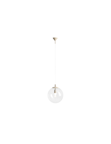 Aldex Pendant Lamp Globe Beige 1 x max 15W LED (562G17) - product 2