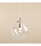 Beige pendant lamps - Aldex Pendant Lamp Globe Beige 1 x max 15W LED (562G17) - product 3
