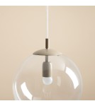Beige pendant lamps - Aldex Pendant Lamp Globe Beige 1 x max 15W LED (562G17) - product 4