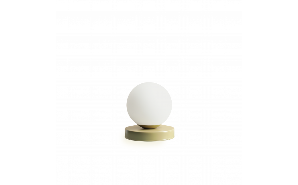 Aldex Lampka Biurkowa Ball Pistachio S 1 x max 10W LED (1076B12_S)