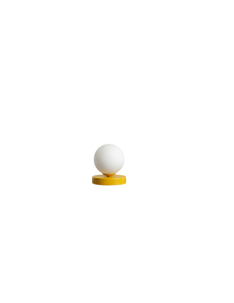 Desk lamps - Aldex Desk Lamp Ball Mustard S 1 x max 10W LED (1076B14_S) - product kolory-swiatla.pl 2