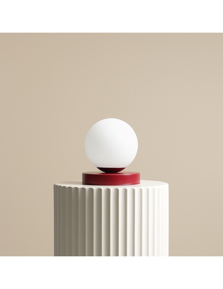 Youth table lamps - Aldex Desk Lamp Ball Red Wine S 1 x max 10W LED (1076B15_S) - product kolory-swiatla.pl 4