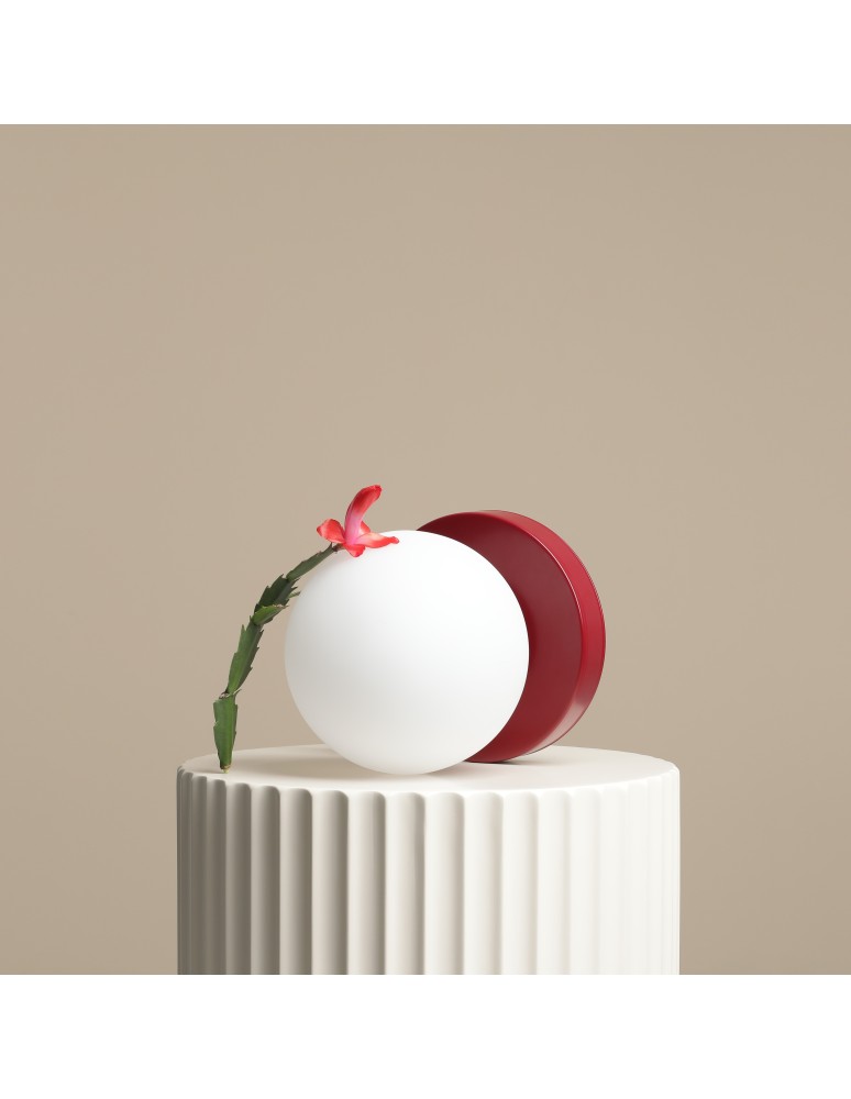 Youth table lamps - Aldex Desk Lamp Ball Red Wine S 1 x max 10W LED (1076B15_S) - product kolory-swiatla.pl 5