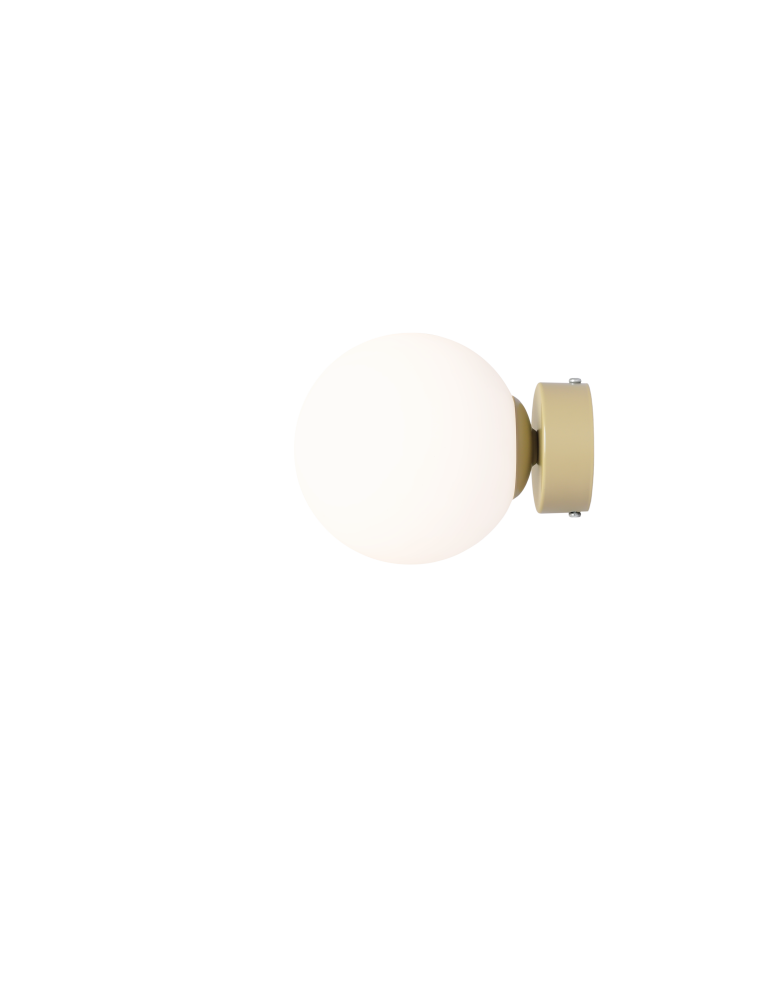 Wall lamps spheres - Aldex Wall lamp Ball Pistachio S 1 x max 10W LED (1076C12_S ) - product kolory-swiatla.pl 2