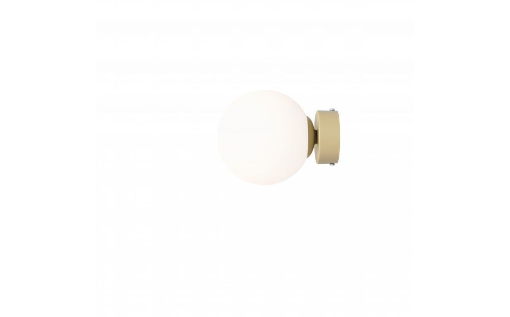 Aldex Kinkiet Ball Pistachio S 1 x max 10W LED (1076C12_S )