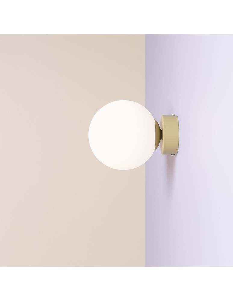 Wall lamps spheres - Aldex Wall lamp Ball Pistachio S 1 x max 10W LED (1076C12_S ) - product kolory-swiatla.pl 5