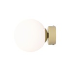 Wall lamps spheres - Aldex Wall lamp Ball Pistachio S 1 x max 10W LED (1076C12_S ) - product 1