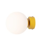 Wall lamps spheres - Aldex Wall lamp Ball Mustard S 1 x max 10W LED (1076C14_S ) - product 1