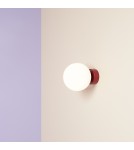 Wall lamps spheres - Aldex Wall lamp Ball Red Wine S 1 x max 10W LED (1076C15_S ) - product 3