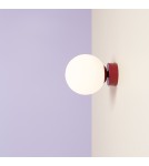 Wall lamps spheres - Aldex Wall lamp Ball Red Wine S 1 x max 10W LED (1076C15_S ) - product 4
