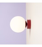 Wall lamps spheres - Aldex Wall lamp Ball Red Wine S 1 x max 10W LED (1076C15_S ) - product 5