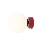Wall lamps spheres - Aldex Wall lamp Ball Red Wine S 1 x max 10W LED (1076C15_S ) - product 1