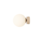 Wall lamps spheres - Aldex Wall lamp Ball Beige S 1 x max 10W LED (1076C17_S) - product 2