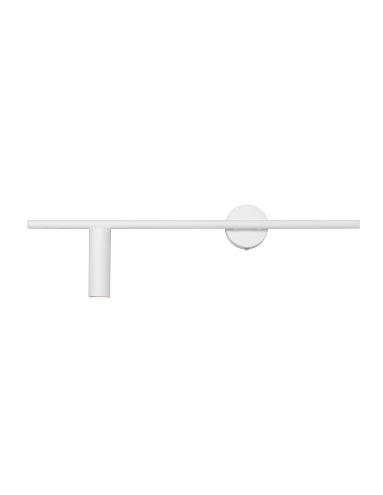 Tube wall lamps - Aldex Wall lamp Trevo All White (Left) 1 x 35W (1104C) - product kolory-swiatla.pl 4