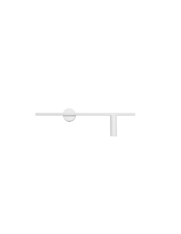 Aldex Kinkiet Trevo All White (Right) 1 x 35W (1104C_2)