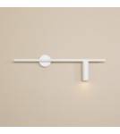 Tube wall lamps - Aldex Wall lamp Trevo All White (Right) 1 x 35W (1104C_2) - product 2