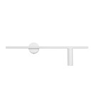 Tube wall lamps - Aldex Wall lamp Trevo All White (Right) 1 x 35W (1104C_2) - product 4