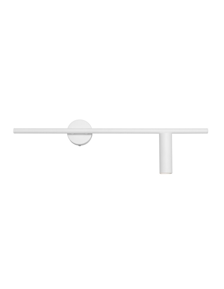 Tube wall lamps - Aldex Wall lamp Trevo All White (Right) 1 x 35W (1104C_2) - product kolory-swiatla.pl 4