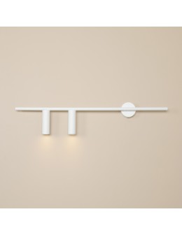 Aldex Wall lamp Trevo 2 All White (Left) 2 x 35W (1104D) - product 2