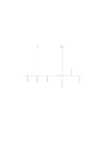 Aldex Lampa Wisząca Trevo 6 All White 6 x 35W (1104K) - produkt 2