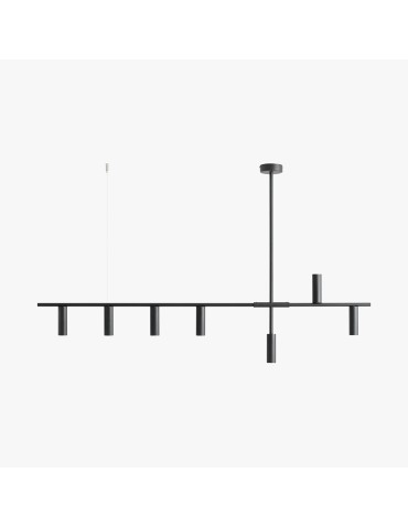 Aldex Pendant Lamp Trevo 7 All Black 7 x 35W (1104T1) - product 2