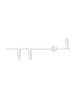 Aldex Wall lamp Trevo 3 All White (Left) 3 x 35W (1104Y)