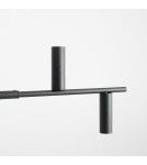 Pendant lamps over the island - Aldex Pendant Lamp Trevo 7 All Black 7 x 35W (1104T1) - product 4