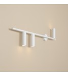 Tube wall lamps - Aldex Wall lamp Trevo 3 All White (Left) 3 x 35W (1104Y) - product 3