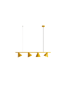 Aldex Pendant Lamp Form 4 Mustard 4 x max 15W LED (1108L14) - product 2
