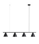 Pendant lamps over the island - Aldex Pendant Lamp Form 4 Black 4 x max 15W LED (1108L1) - product 1