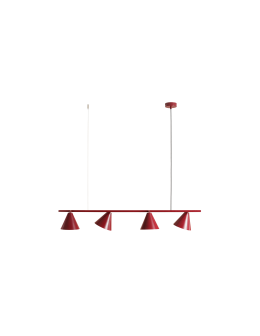 Aldex Pendant Lamp Form 4 Red Wine 4 x max 15W LED (1108L15). - product 2