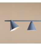 Pendant lamps over the island - Aldex Pendant Lamp Form 4 Dusty Blue 4 x max 15W LED (1108L16). - product 4