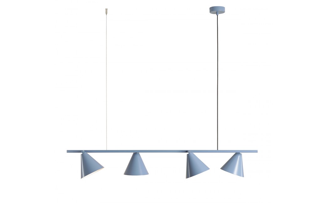 Aldex Lampa Wisząca Form 4 Dusty Blue 4 x max 15W LED (1108L16)