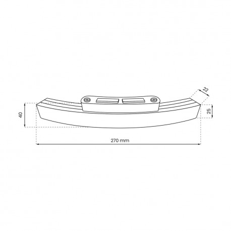 Milagro Zasilacz 100W 48V SLIM ROUND MAGNETIC do śr. 600mm ML8704