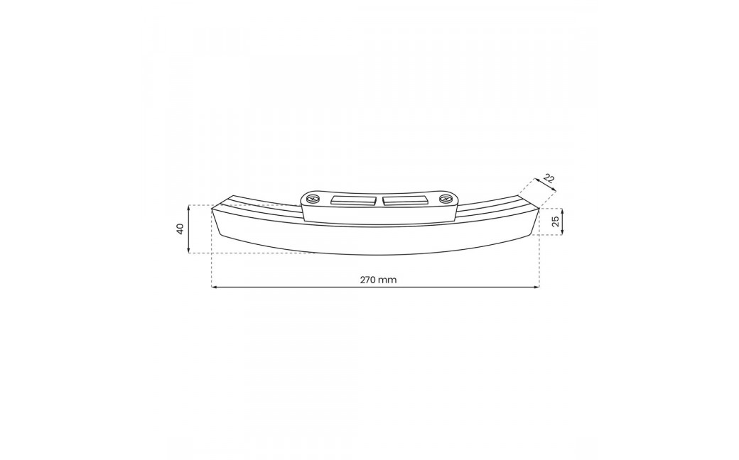 Milagro Zasilacz 100W 48V SLIM ROUND MAGNETIC do śr. 600mm ML8704