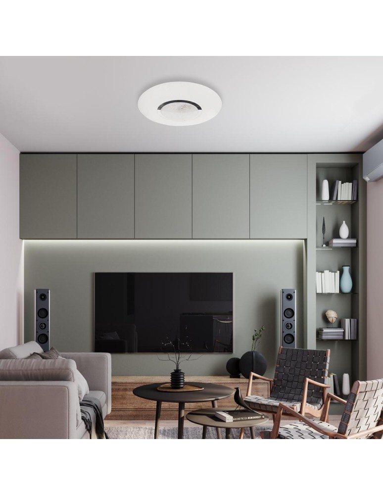 Round ceiling lamps - Milagro Plafond SPARKY 50W + remote control ML8233 - product kolory-swiatla.pl 3