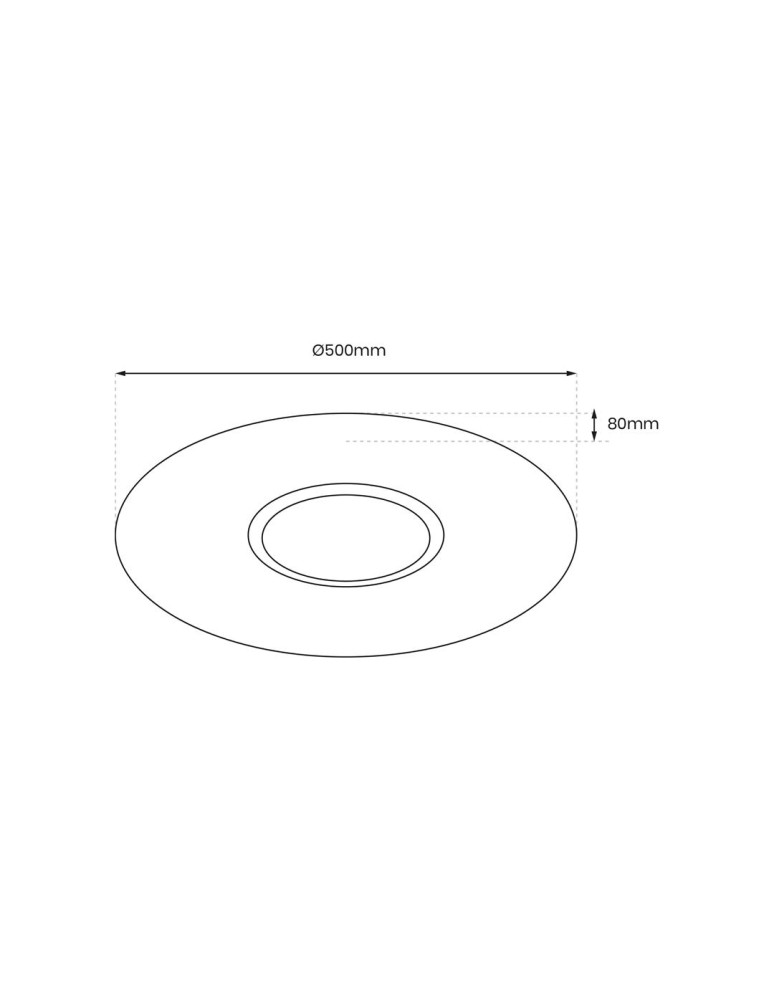 Round ceiling lamps - Milagro Plafond SPARKY 50W + remote control ML8233 - product kolory-swiatla.pl 5