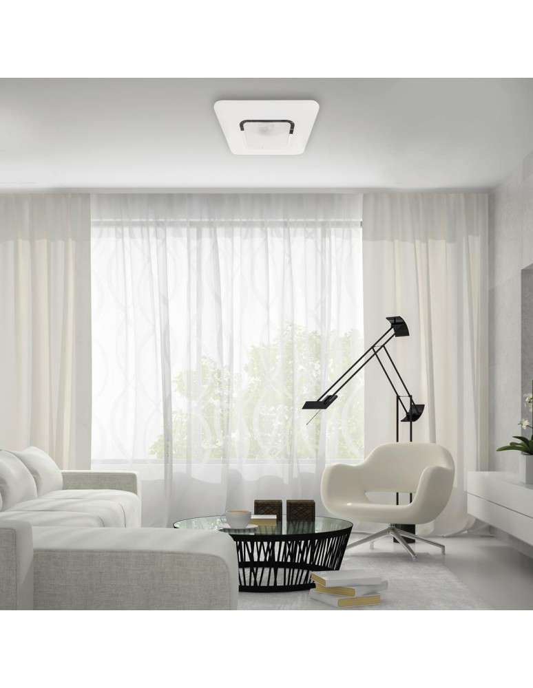 Square ceiling lamps - Milagro Plafond SPARKY 65W + remote control ML8234 - product kolory-swiatla.pl 3