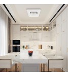 Square ceiling lamps - Milagro Plafond SPARKY 65W + remote control ML8234 - product 4