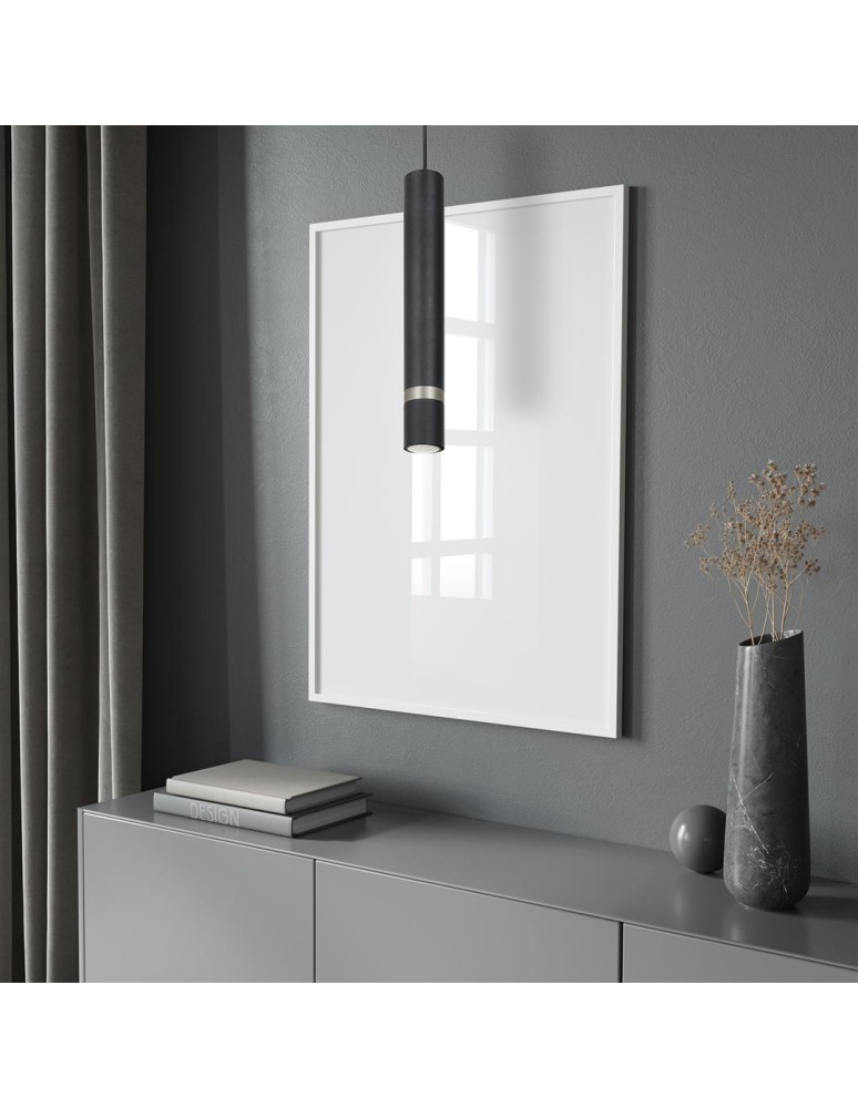 Pendant tube lamps - Milagro JOKER INOX pendant lamp 1xGU10 MLP9673 - product kolory-swiatla.pl 3