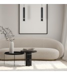 Pendant tube lamps - Milagro JOKER INOX pendant lamp 1xGU10 MLP9673 - product 4