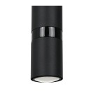 Pendant tube lamps - Milagro JOKER ALL BLACK 1xGU10 pendant lamp MLP96794 - product 2