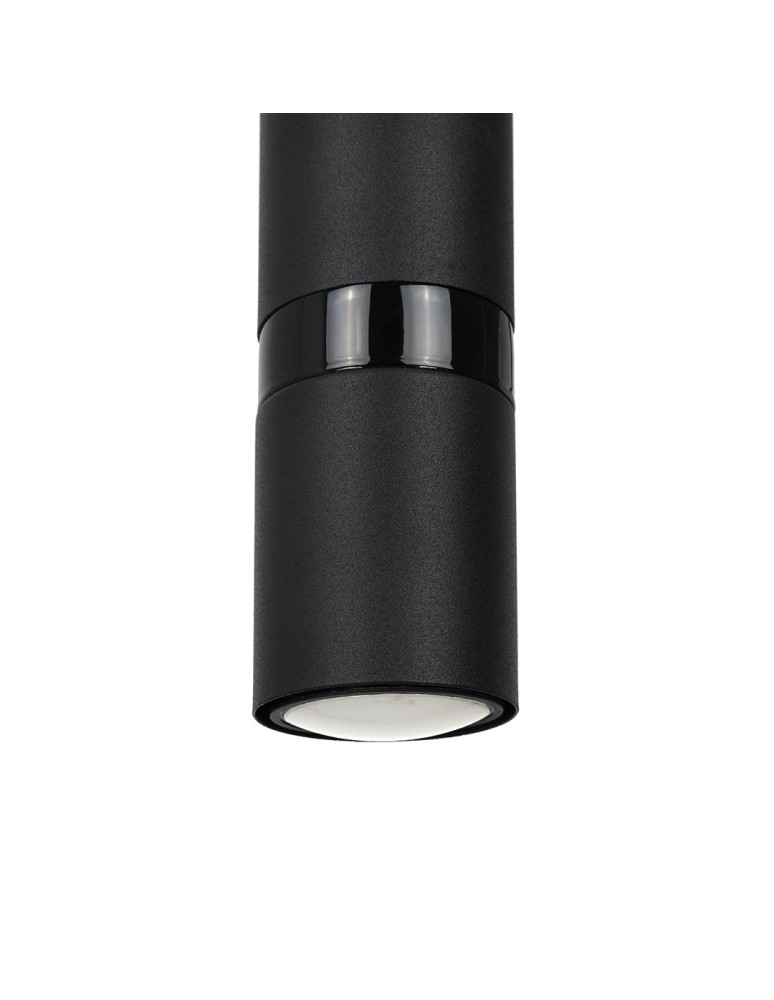 Pendant tube lamps - Milagro JOKER ALL BLACK 1xGU10 pendant lamp MLP96794 - product kolory-swiatla.pl 2
