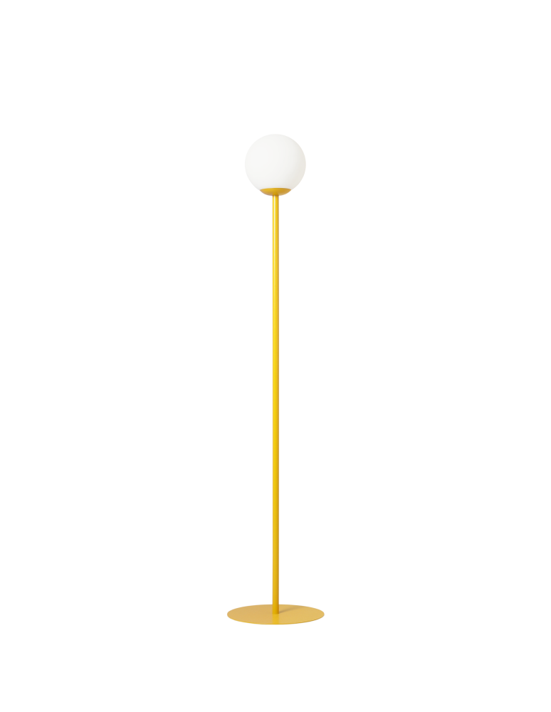 Modern floor lamps - Aldex Pinne Mustard Standing Lamp 1 x max 15W LED (1080A14) - product kolory-swiatla.pl 1